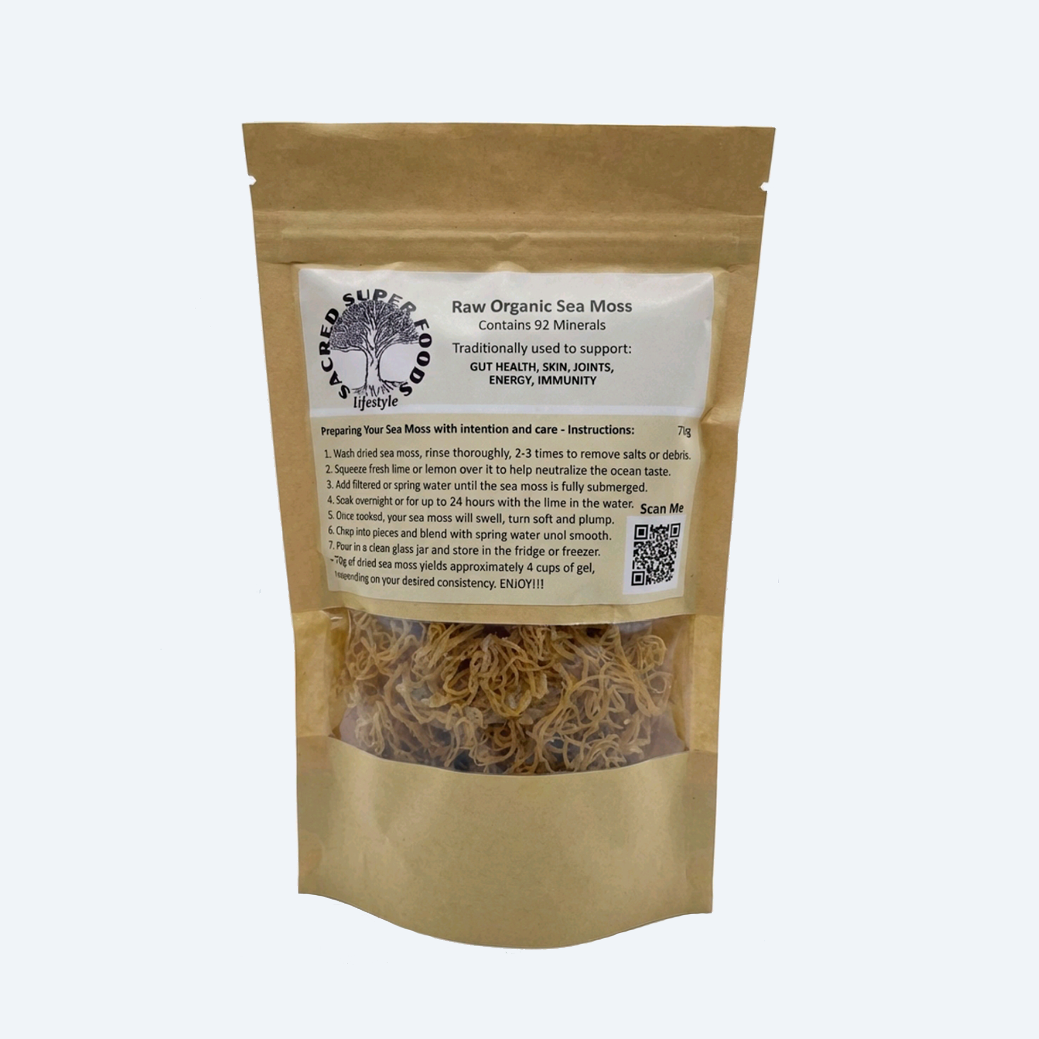 Raw Organic Seamoss
